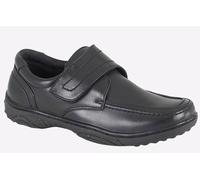 Scimitar Loughton Touch Fastening Casual Shoes Men's Trainers, Size 8 In Black
