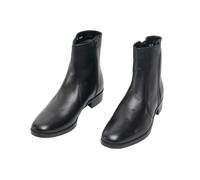 Inside Zip Lined Resin Sole Boots Scimitar Black 6