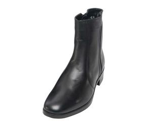 Scimitar Mens Leather Inside Zip Lined Resin Sole Smart Ankl DF188