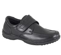 Scimitar Mens Lightweight Touch Fastening Casual Shoes with Textile Lining Black 11 UK