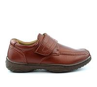 Scimitar Mens Lightweight Touch Fastening Casual Shoes with Textile Lining Tan 6 UK