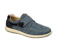 Scimitar Mens Touch Fastening Casual Shoe (10 UK) (Navy)