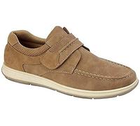 Scimitar Mens Touch Fastening Casual Shoe (10 UK) (Tan)