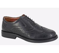 Mens Scimitar Formal Lace Up Brogues Black 11