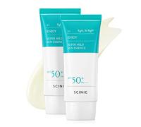 SCINIC Enjoy Super Mild Sun Essence 2 Set SPF50+ PA++++ 1.69 fl oz (50 ml) | A Lightweight Hydrating Sun Essence That Leaves No Sticky Feeling | Korean Skincare