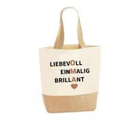 Scinzene Grandma Gift, Practical Bag with Soft Lettering and Warm Design Elements, Gift for Grandma, Lovely Surprise for Grandma's Birthday for the Precious Grandmother