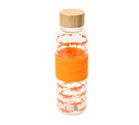 Scion by Dexam Mr Fox Glass Drinks Bottle - Orange