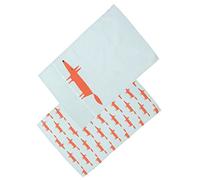 Scion by Dexam Mr Fox Set of 2 Tea Towels - Blue