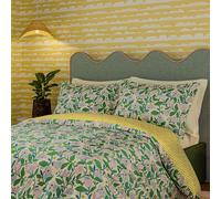 Scion Dancing Daisies Double Duvet Cover Set, Lavender & Honey
