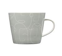 Scion Living - Keith Brymer Jones Collaboration Range - Epsilon Ceramic Mug - Pebble - 350ml
