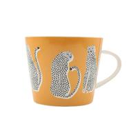 Scion Living - Keith Brymer Jones Collaboration Range - Lionel Leopard Ceramic Mug - Mint - 350ml