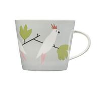 Scion Living - Keith Brymer Jones Collaboration Range - Love Birds Ceramic Mug - Pebble - 350ml