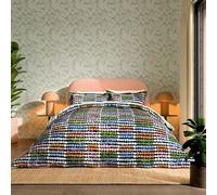 Scion Polka Double Duvet Cover SET, Chai