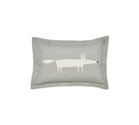 Scion 'Mr Fox Cotton' Oxford Pillowcase in Silver Scion Silver