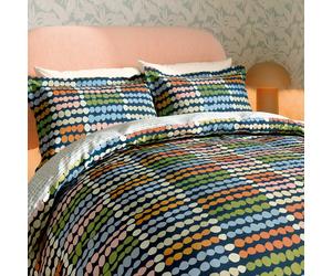 Scion Polka Kingsize Duvet Cover SET, Chai
