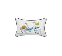 Scion 'Snow Drop Cotton' Cushion in Light Beige | Size: 50 cm x 30 cm Scion Light Beige 50 cm x 30 cm