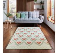 Scion Tulip Trellis Blush Pink Rug - 152x230cm
