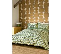 Scion 'Tulip Trellis' Cotton Duvet Cover Set in Green | Size: Single Scion Green Single
