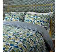 Scion Twist & Turn Single Duvet Cover Set, Indigo
