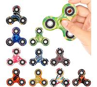 SCIONE 24 Pack Fidget Spinner ADHD Stress Relief Anxiety Toys Fidget Spinners Gift for Kids and Adults Fidget Toys with Bearing Focus Fidget Restless Colorful Hand Spinner