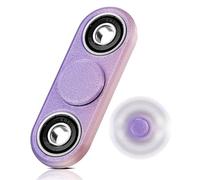 SCIONE 3D Printed Fidget Spinner Toy - Hand Spinner Stress Relief Toy | 3D Printed Fidget Toys for Anxiety & Focus | ADHD Sensory Toys for Kids & Adults | Fun Classroom Reward, Festival Gift - Purple