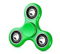 SCIONE Fidget Spinner Sensory Hand Fidget Toy Age 3+, Anxiety Stress Relief Party Bag Fillers for Kids Adults Goodie Bag Stuffers (Green)