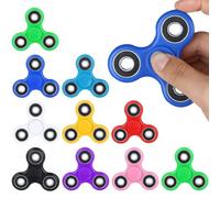 SCIONE Fidget Spinners Age 3+, 25 Pack Bulk Toys for Adults and Kids, Classroom Prizes, Easter Party Favors, Stress Anxiety ADHD Relief Finger Spinner