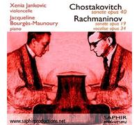 Sciostakovic Dmitri - Chostakovitch: Sonate, Op. 40/Rachmaninov: Sonate, Op. 19/...