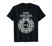 Scipio Africanus Roman Empire SPQR Punic War Ancient Rome T-Shirt