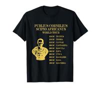 Scipio Africanus Roman Empire SPQR Punic War Ancient Rome T-Shirt