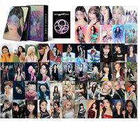 SCISSH Aespa Photocards ‘Armageddon’ Collections 55 Pcs New Album New song 'Supernova' KARINAGISELLE WINTER NINGNING aespa Photocards Kpop Postcards (Laser Version)