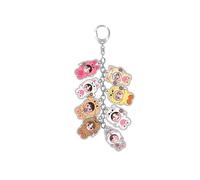 SCISSH Kpop Stray-Kids En-hypen TXT ZB1 (G) I-DLE Acrylic Bracelet Key chains Set Cute Keyring Bagpack Favors Goodie Bag Fillers (STRAY-KIDS)