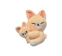 SCISSH Stray-Kids Magnetic Two Cuddling Plush Doll Toy Soft 15 cm SKZ-oo Cute Magnetic Buckle Refrigerator Sticker (I.N)