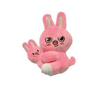 SCISSH Stray-Kids Magnetic Two Cuddling Plush Doll Toy Soft 15 cm SKZ-oo Cute Magnetic Buckle Refrigerator Sticker (CHANGBIN)