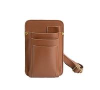 Scissor Bag Adjustable Waist Work Belt,Yard Shear Tools Storage Bag Leather Garden Tool Bag Florist Tool Belt Pouch Multi-Pockets Carrier Home Supplies Brown