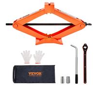 Scissor Jack, 2.5 Ton/5512 lbs Scissor Car Jack, 3.7"-17.1" Lifting Range
