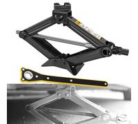 Scissor Jack for Car 2 Ton Capacity Compact Car Lift Jack for Auto with Ratchet Handle Effort Saving Just, Extend from 110mm to 390mm Tire Changing Kit
