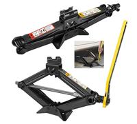 Scissor Jack for Car - Car Jack Kit 2 Ton (4,409 lbs) - Heavy Duty Material Tire Jack Tool Kit - Portable Repair Tool - Ideal for SUV and Auto - Universal Car Emergency Kit with Lug Wrench