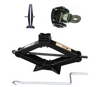 Scissor Lift Jack 2 Tonne With Speed Crank Handle Universal Solid Steel Jacks For Cars Vauxhall/Bens/BMW/Ford/Mazda/Audi/Nissan