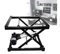 Scissor Lift Table,Electric Scissor Lift Table,Speed: 9-15mm/s, Max Load Capacity 45kg, with Controller (Wireless + Wired), for Workbench/Mobile Cart/Display Stand,B