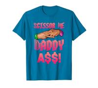 Scissor Me Daddy A$$ Hand Funny Quote Wrestling Enthusiast T-Shirt