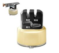 Scissor Sharpener | Suction Base Manual Sharpening Gadget - Shears Sharpener - for Women Men Chef Kitchen Outdoor Travel Picnic Camping