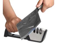 Scissor Sharpener Tool - Safe Sharpening Stone Manual Sharpening Tool with Protective Cover,Kitchen Utensils, Effective Scissor Sharpener for Sushi, Ceramic Knives, Family, Friends