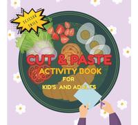 scissor skill cut and paste: activity book for kid's and adults