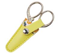 Scissors Bag - PU Leather Scissors Organizer, Protective Sewing Scissor Sheath, Compact Safety Case with Decorative Print and Firm Closure | Craft Tool Protection for Embroidery Sewing Handicraft