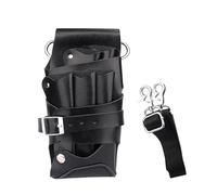 Scissors Comb Holder Hair Care Styling Tool PU Hair Dressing Tool Pet Clipper Scissor Holster Clipper Holster Hairdressing Tool Pet Clipper Holster Adjustable Waist