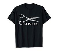 Scissors Costume Rock Paper Scissors Simple Halloween T-Shirt