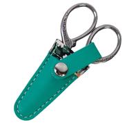 Scissors Cover | PU Leather Scissor Holder - Embroidery Scissors Case, Small Scissors Sheath, Scissors Protective Case for