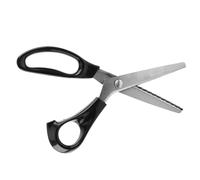 Scissors for Office School Supplies, Pinking Shears Scissors, Round Pinking Scissors, Stainless Steel Scissors for Dressmaking (7mm)
