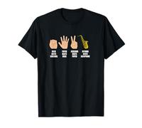 Scissors Rock Paper Saxophone T-Shirt